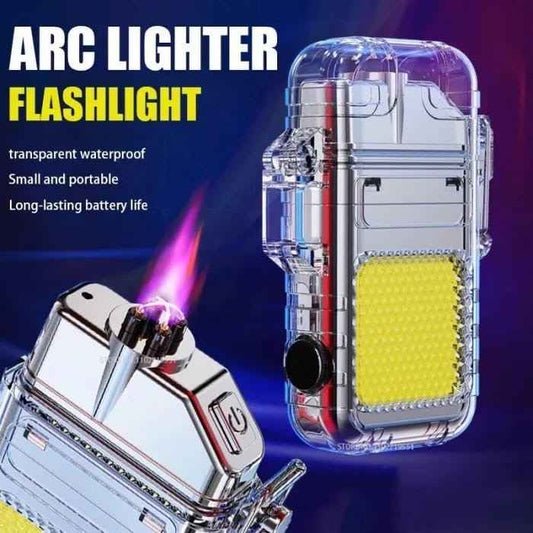 Multi Purpose Lighter – Rechargeable Type-C & Built-in Torch | Free Delivery PK