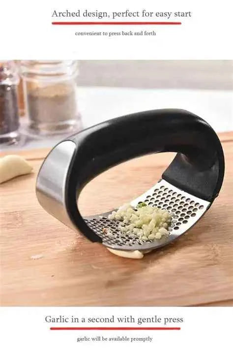 Stainless Steel Garlic Mincer Tool - 20% Off & Free Shipping